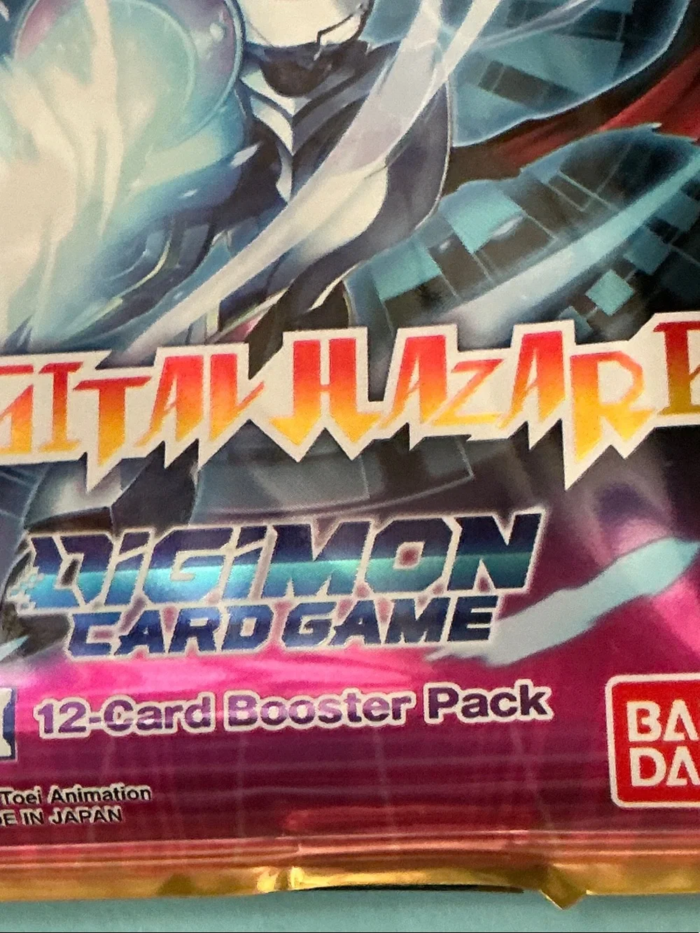 Digimon Card Game Booster Pack 12 Cards